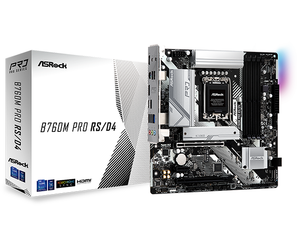 ASRock > B760M PRO RS/D4